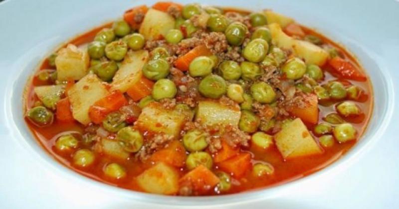 Sulu Bezelye Yemeği Tarifi ve Malzemeleri